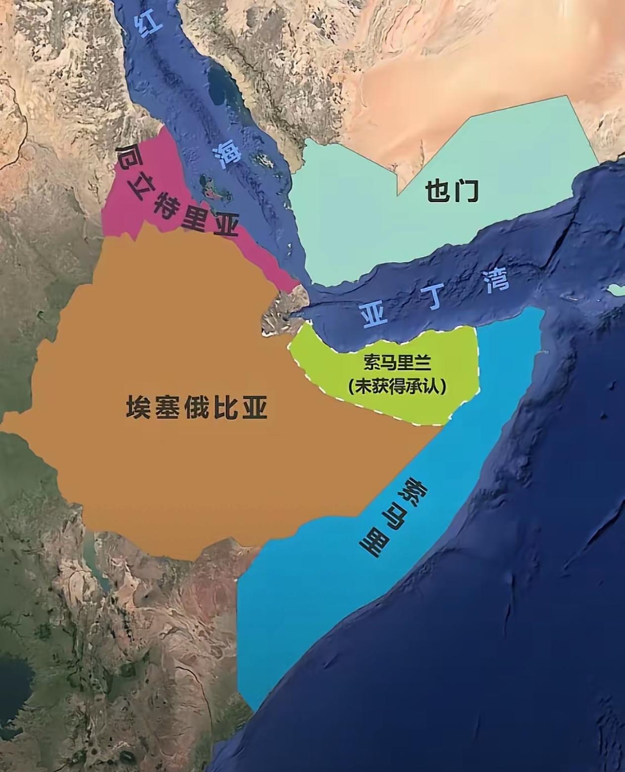 收拾完哈马斯，以色列腾出手来准备收拾胡塞了。第一步，正式承认索马里兰为独立主权国