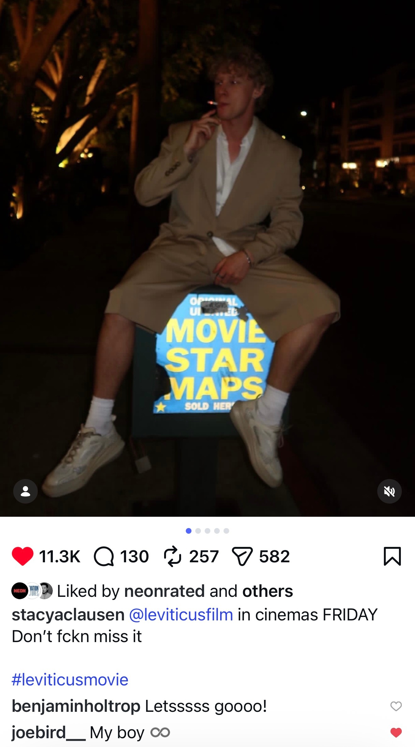 去看看Joe Stacy他们ins互动，保留一下存档可爱留言。Ma boys  