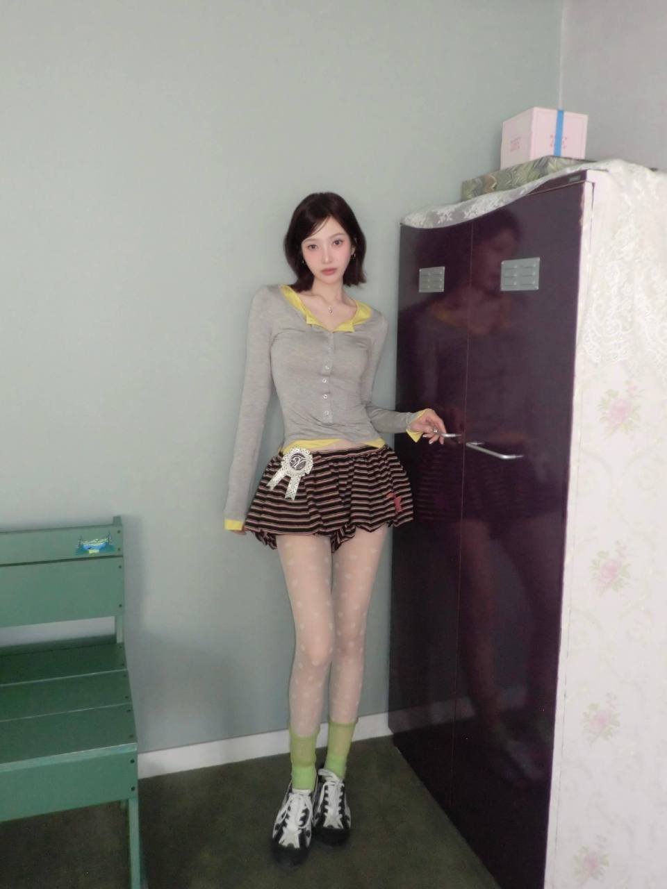 我不行了，朴秀荣你咋这么会穿，女神我被香晕了🍏 