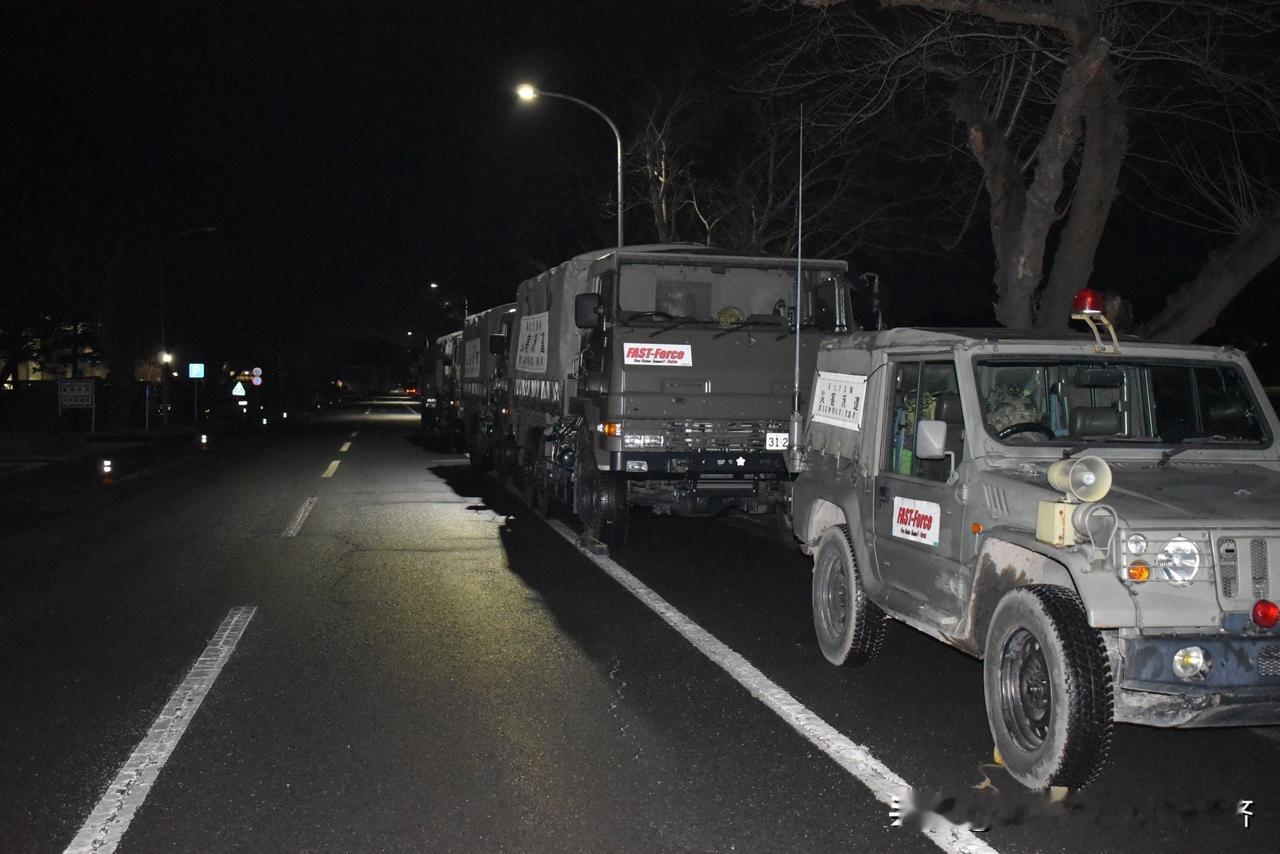 １２月８日周一晚上 11 点 15 分左右，日本青森县东海岸发生地震，八户驻军已