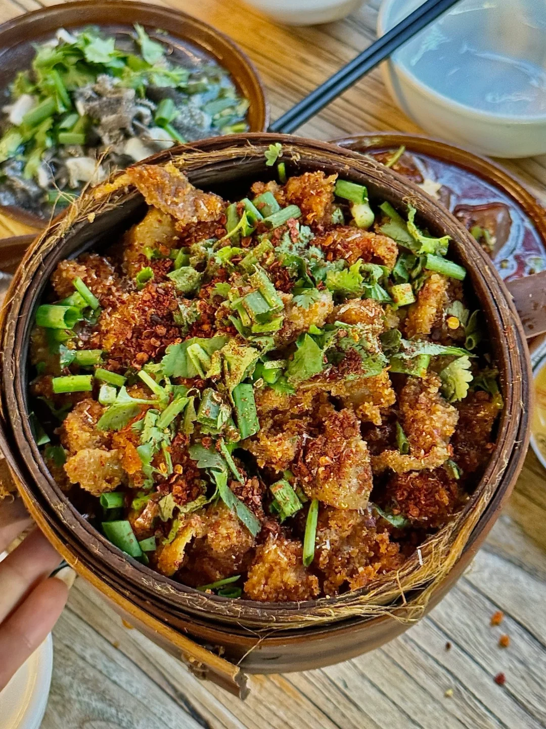 自贡这家跷脚牛肉唯一的缺点就是太费米饭🍚
