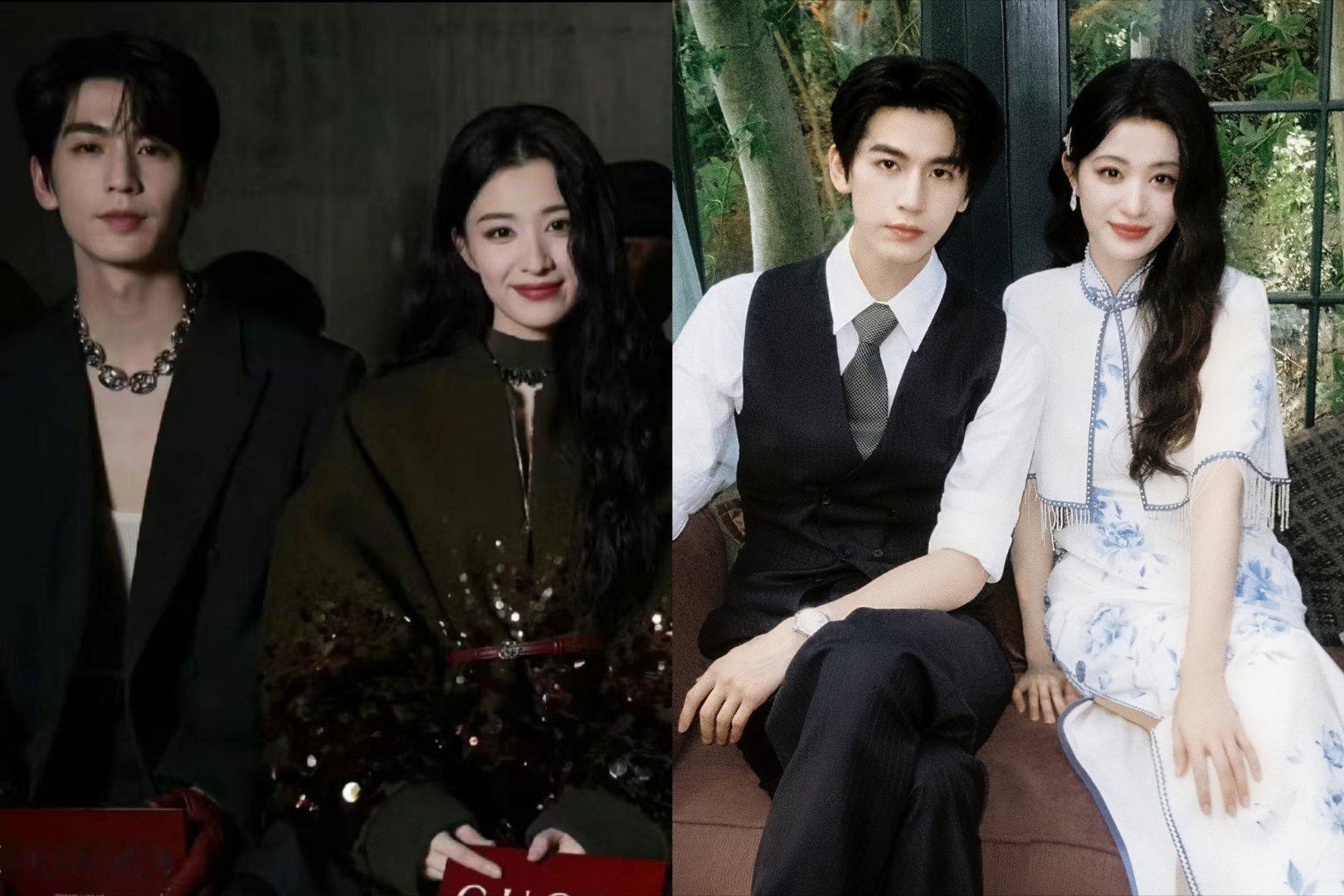 641天终于等到张凌赫王楚然世纪合影 从641天前那次同框到现在，我终于等到了这