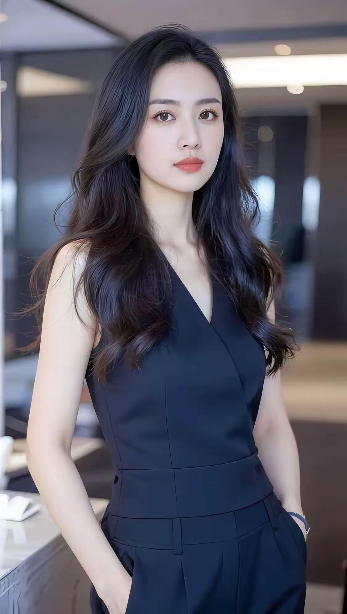 优雅黑裙，自信满满，都市女性的魅力！