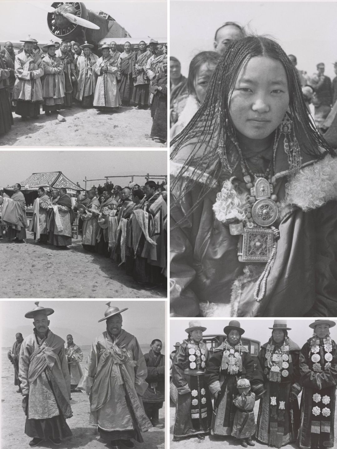 鸟瞰中国：1940年青海西宁的藏族集会