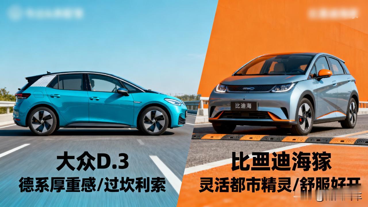 底盘质感是“玄学”？试完大众ID.3和比亚迪海豚，我有了答案…

同样十万级的纯