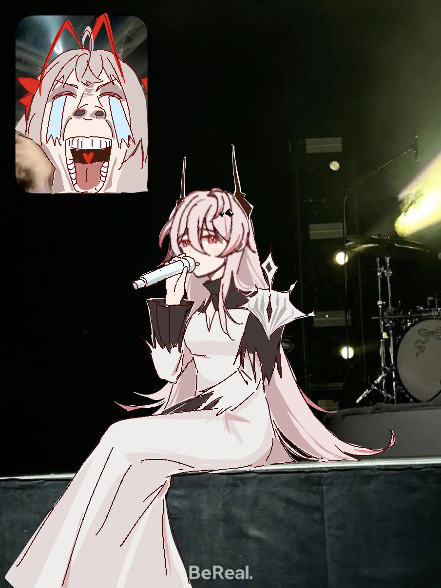 维什戴尔为特蕾西娅打call画面流出#明日方舟##爱游引力# ​​​