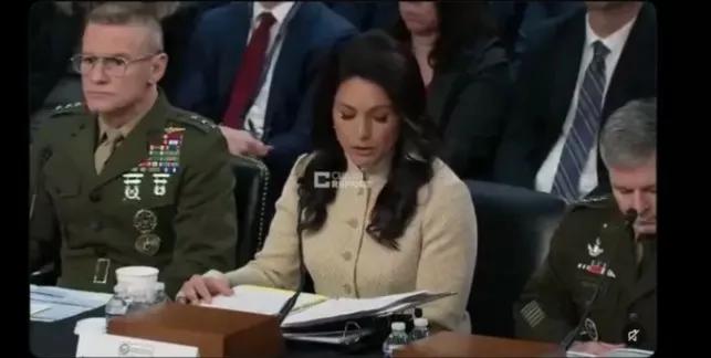 美国情报总监图尔西·加巴德在国会听证会上说，中国正在研制可以打到美国的导弹。
