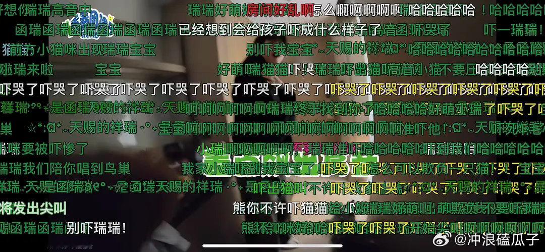 感觉这些弹幕年龄不超过10岁