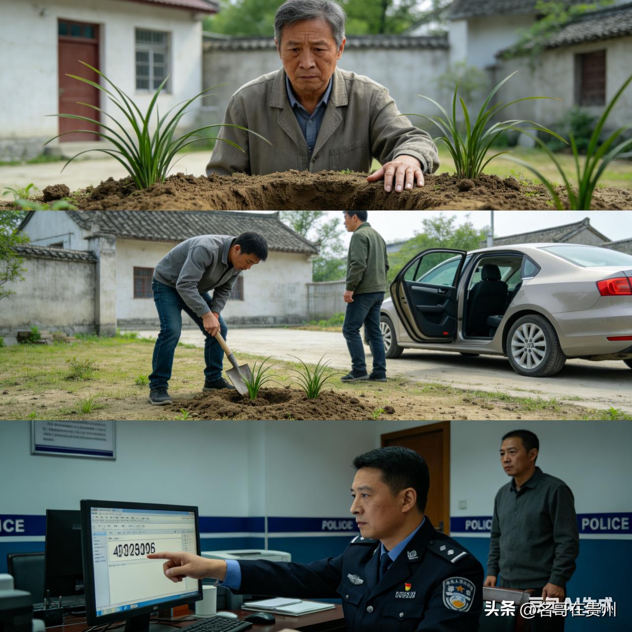 太嚣张！两男大白天开车，把农户20年的兰草连根偷走！

真是要把人气炸了！ 这事