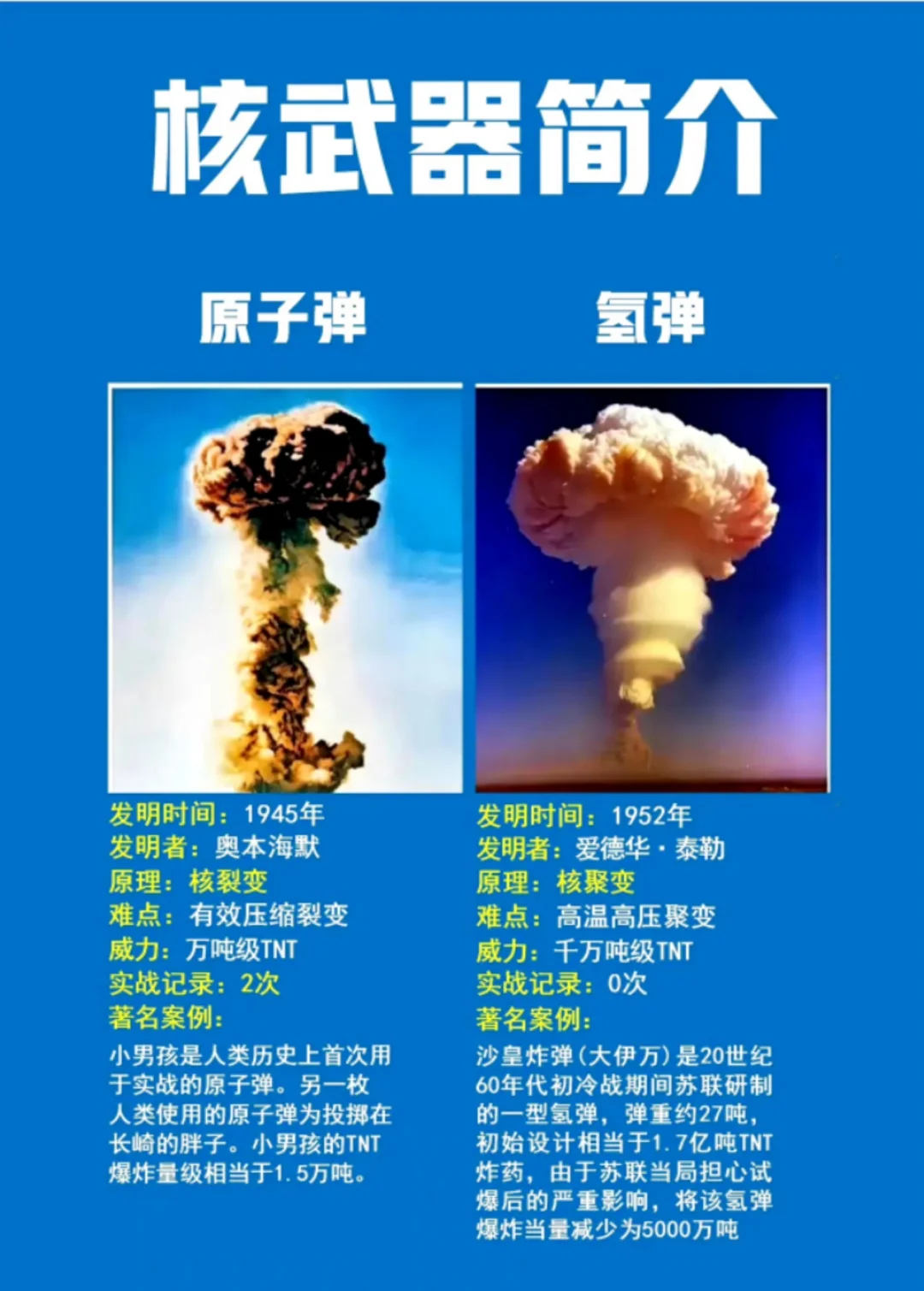 核武器简介