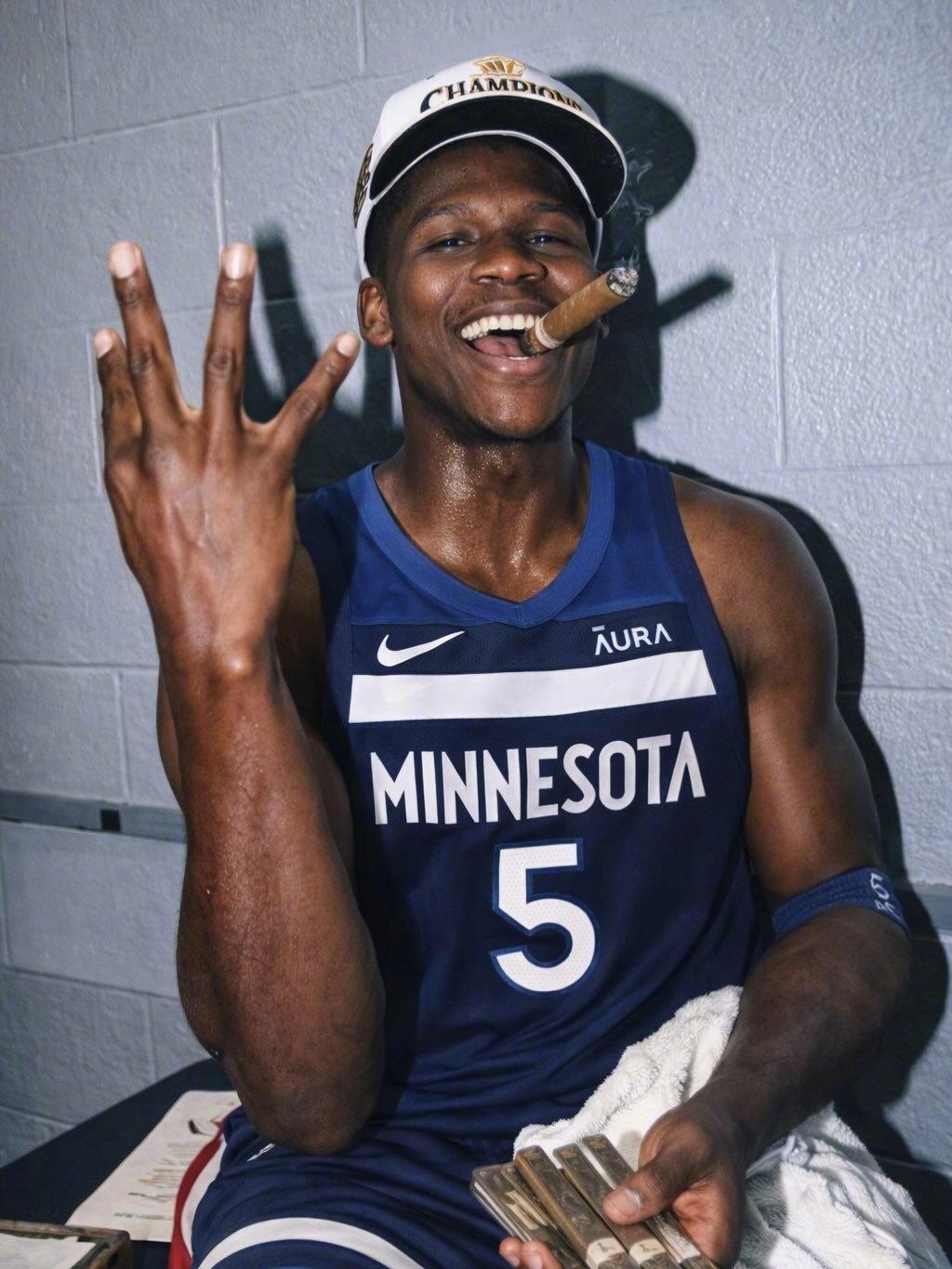 AI让华子成为了乔丹、张伯伦还有科比。 