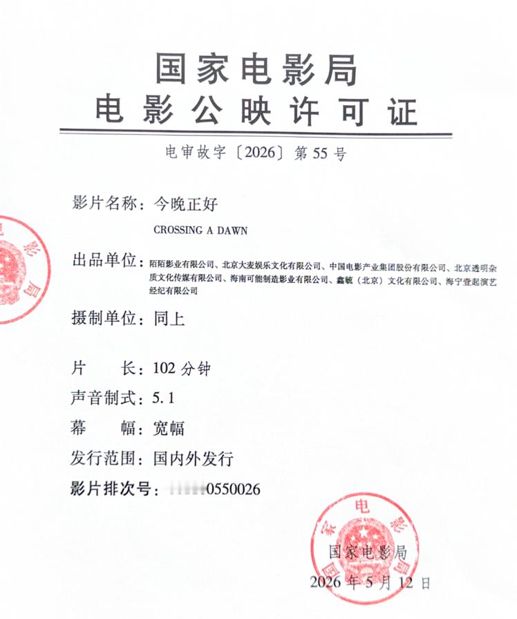 影讯 05.22今晚正好 影片信息（13点上片）国 别：中国类 型：剧情、爱情、
