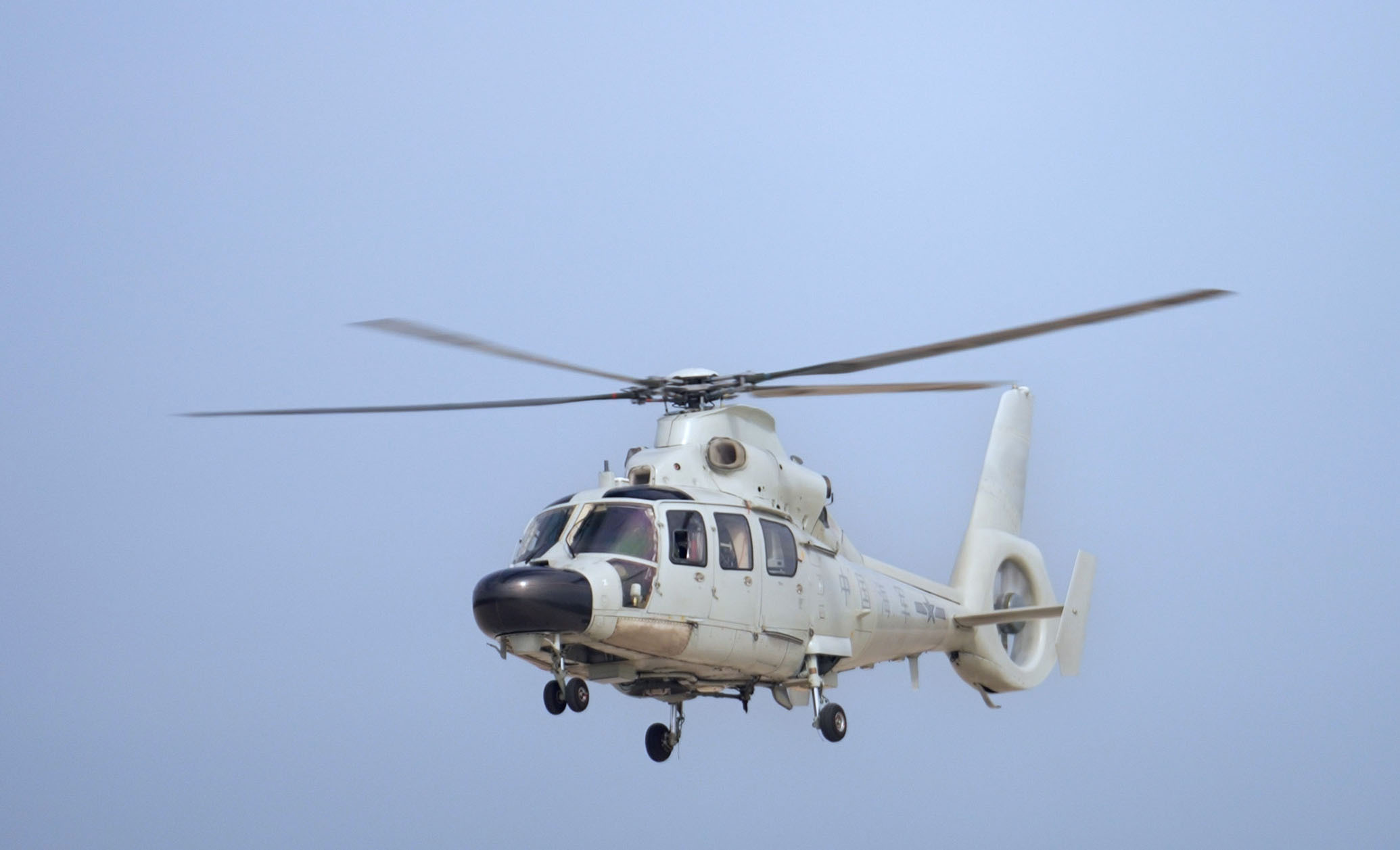 Z-9F收放声呐训练 