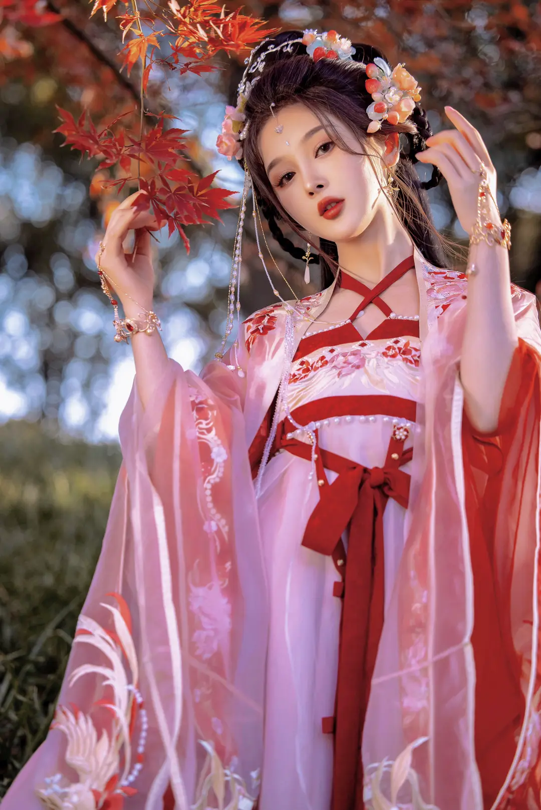 她什么都不用做，就站在那里，我就会爱她