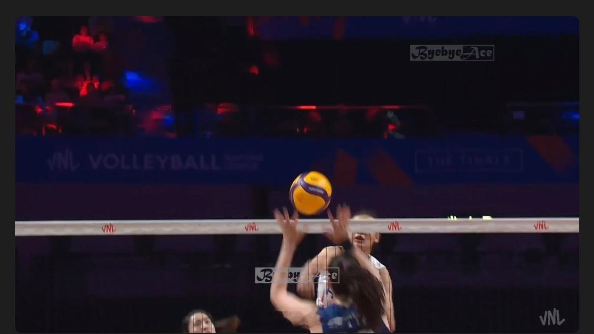中国女排vs美国女排王奥芊好扣2026年世界女排联赛世界女排联赛