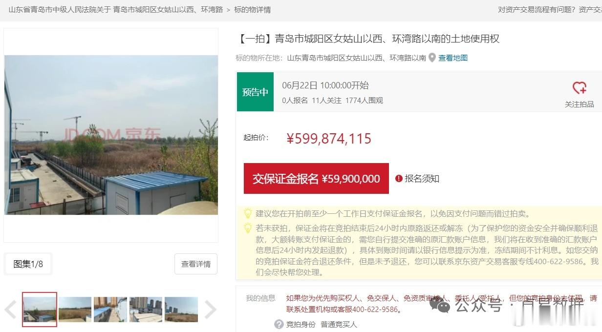 城阳白沙湾板块，星河湾项目海边最好的一个地块，刘老板还没来得及开发，就移民了。最