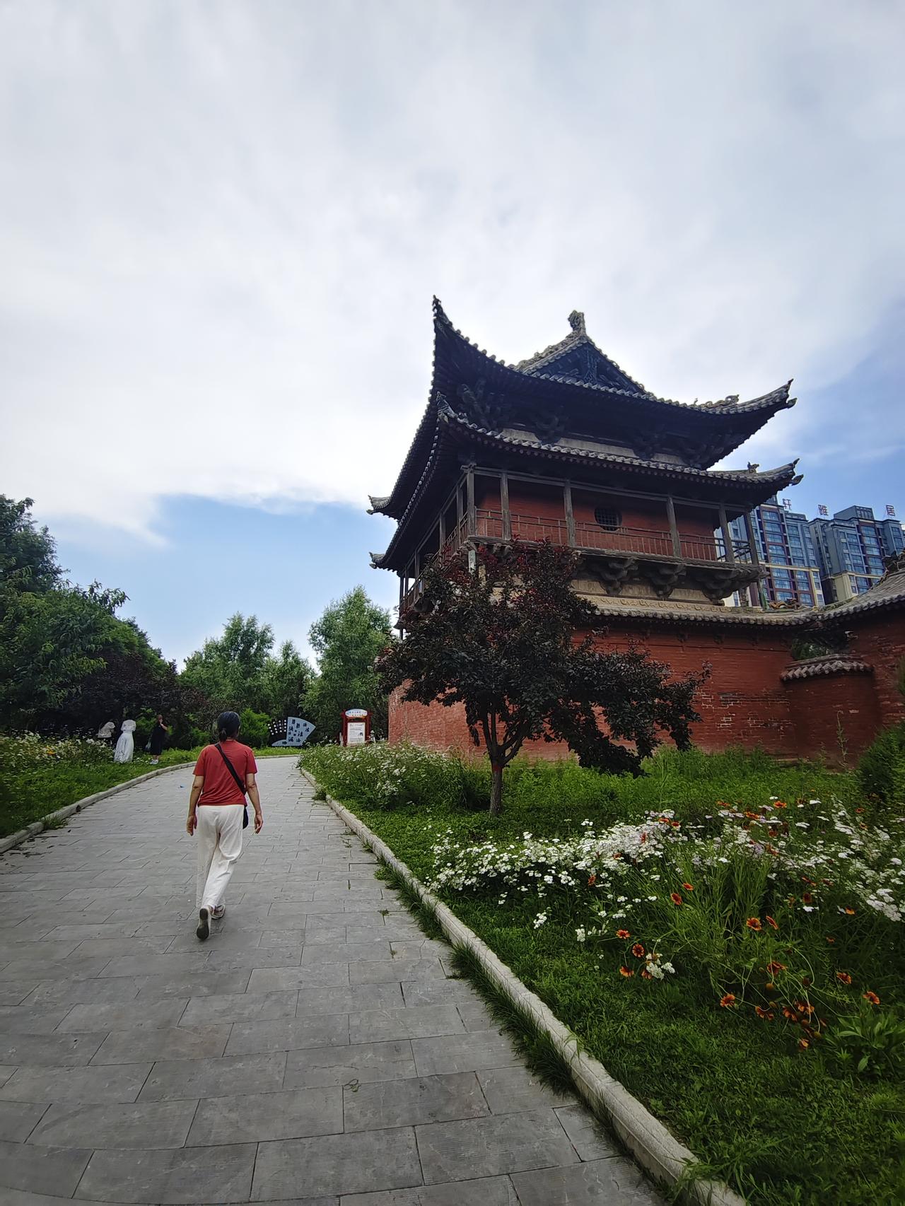 你确定这是陵川，不是郑州？
昨天上午，我们老两口来陵川县城避暑了。在下午逛街，和