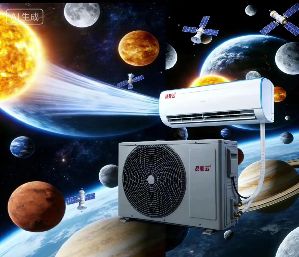 《老板说要做“宇宙级”空调，我直接把外机装在木星上…》空调 AI原创视频  宇宙