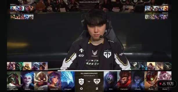 【 2025lck   GEN 2-0 NS 】双方第三场比赛BP如下，你更看好