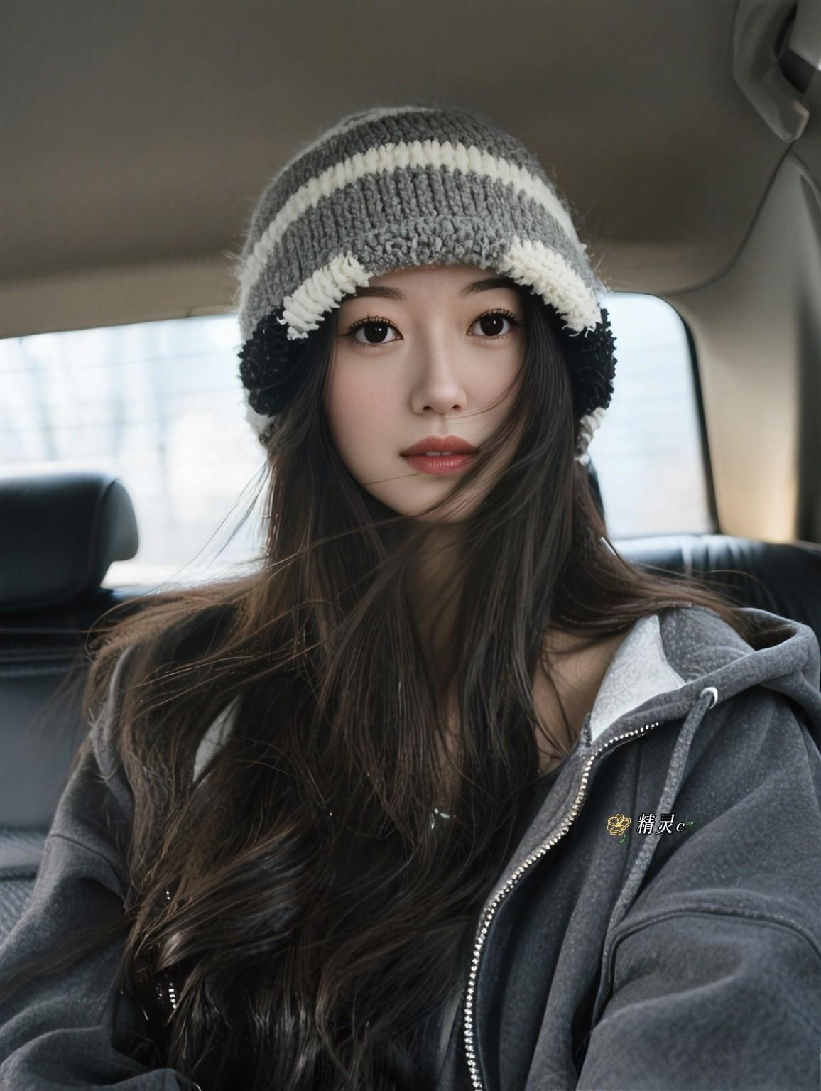 车窗隔绝了寒意，耳机里藏着新年的序曲。从灰色系的慵懒松弛，到草莓味的明媚鲜艳，把