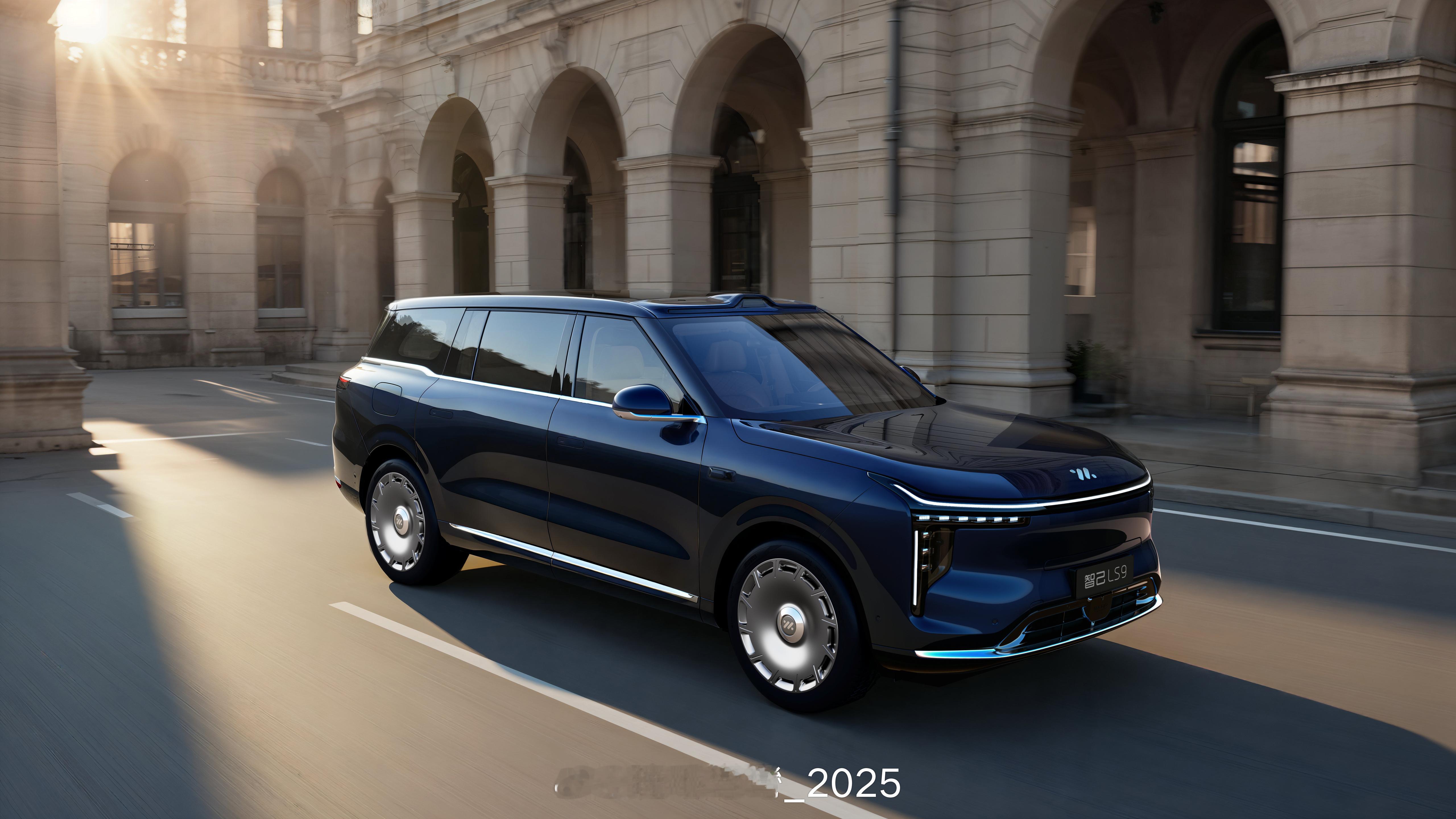智己首款大六座SUV  LS9旗舰登场！注意，它有牵引专用装置[并不简单][并不