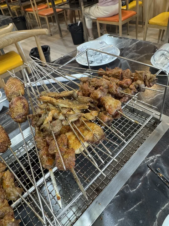 不想做饭+想念烧烤……