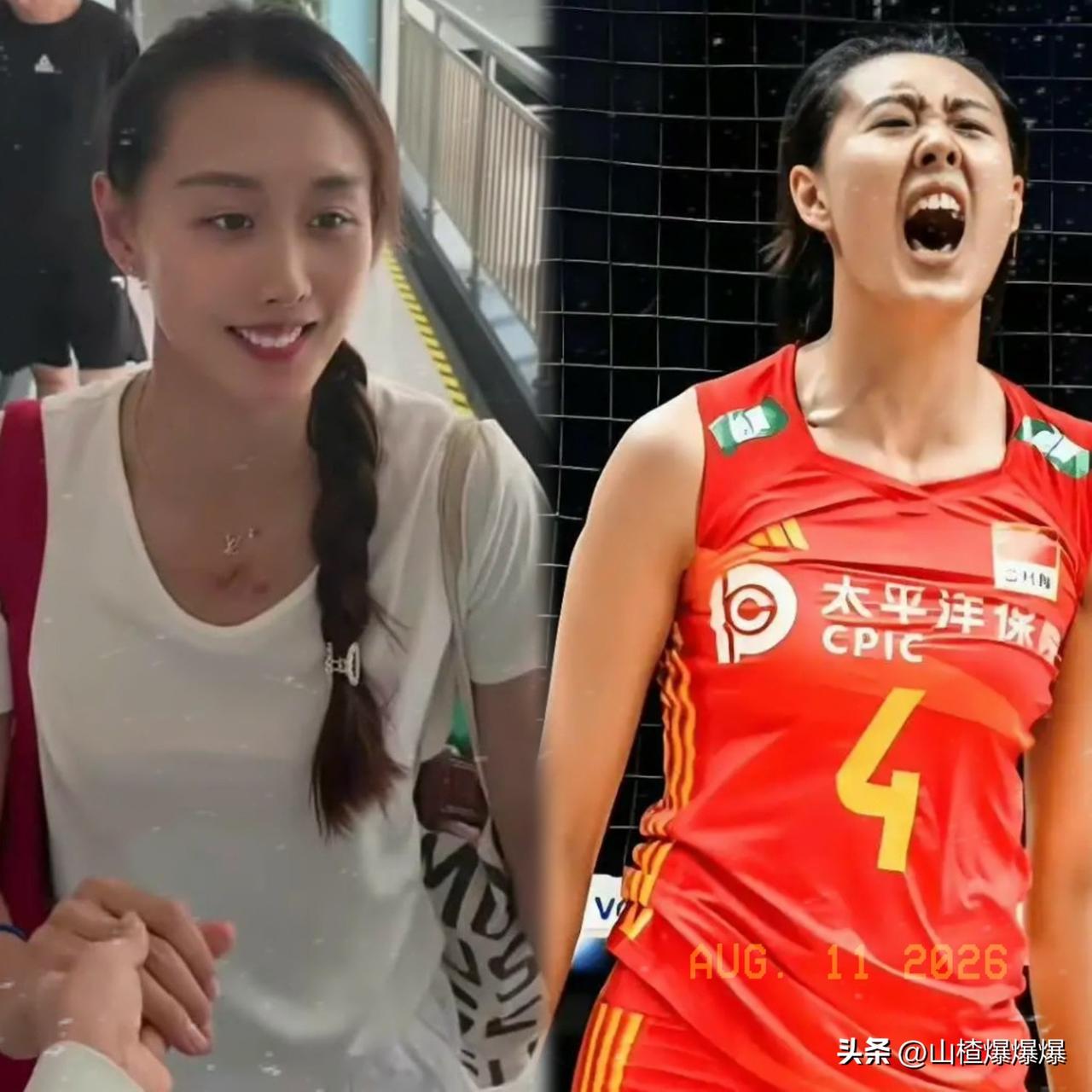 曾经的世青赛MVP，
曾经的女排主力副攻，
身高1米98的杨涵玉，在落选国家队集