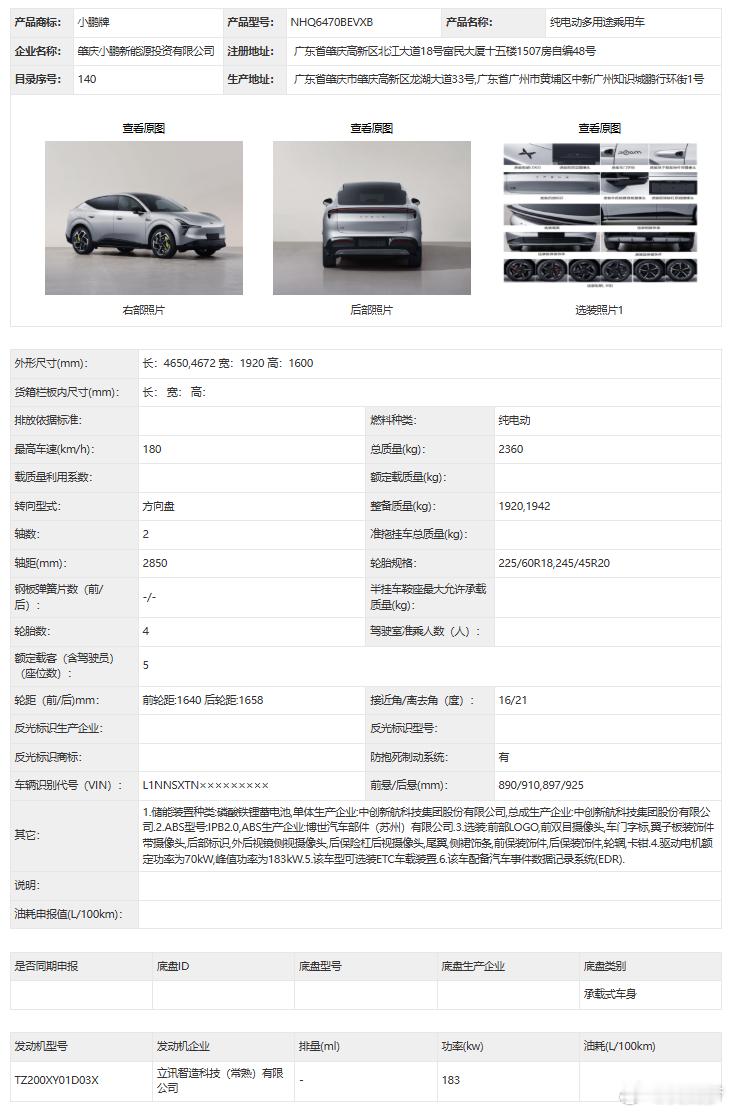 小鹏MONA SUV，命名L03，不是之前大家猜的D03，看到大家都在讨论尾部造