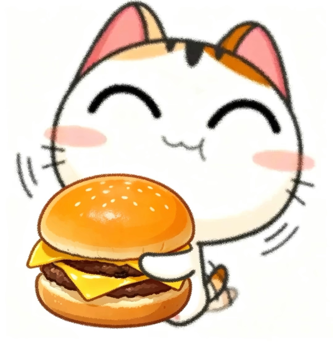 吉吉猫食物头像！萌物分享🐈⬛ 