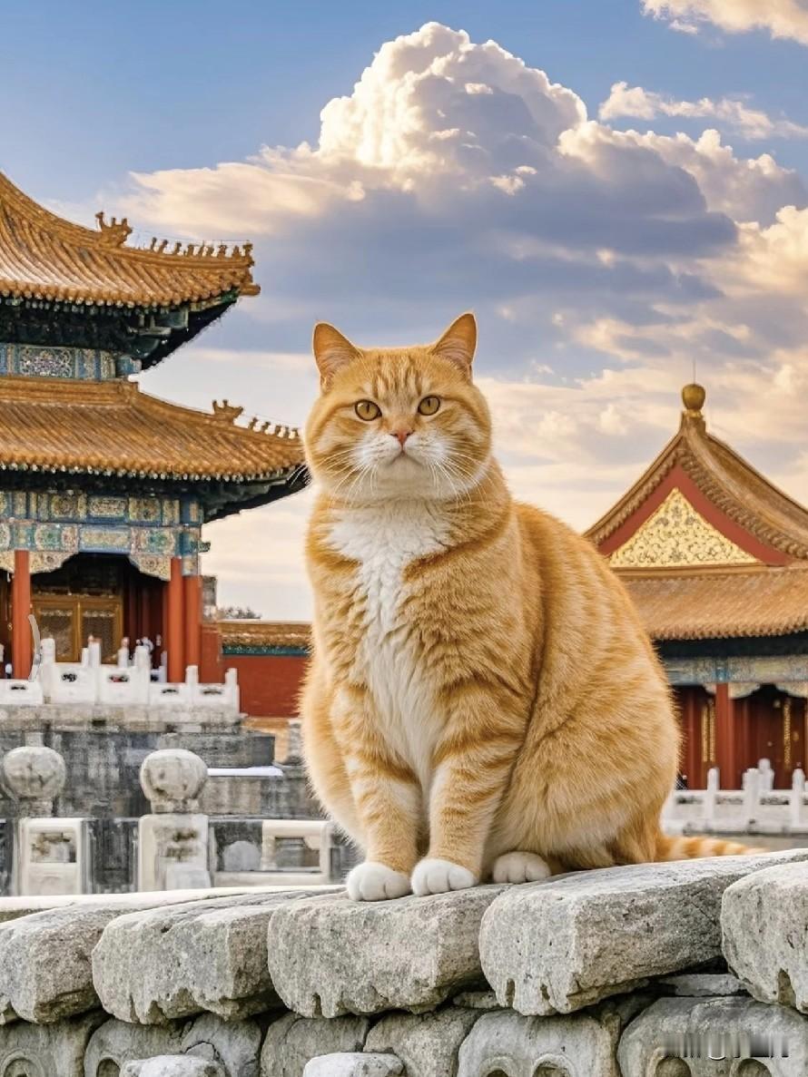 谁能拒绝软乎乎的小橘猫啊！

我家这只简直是快乐源泉，圆滚滚的身子，脸蛋肉嘟嘟，