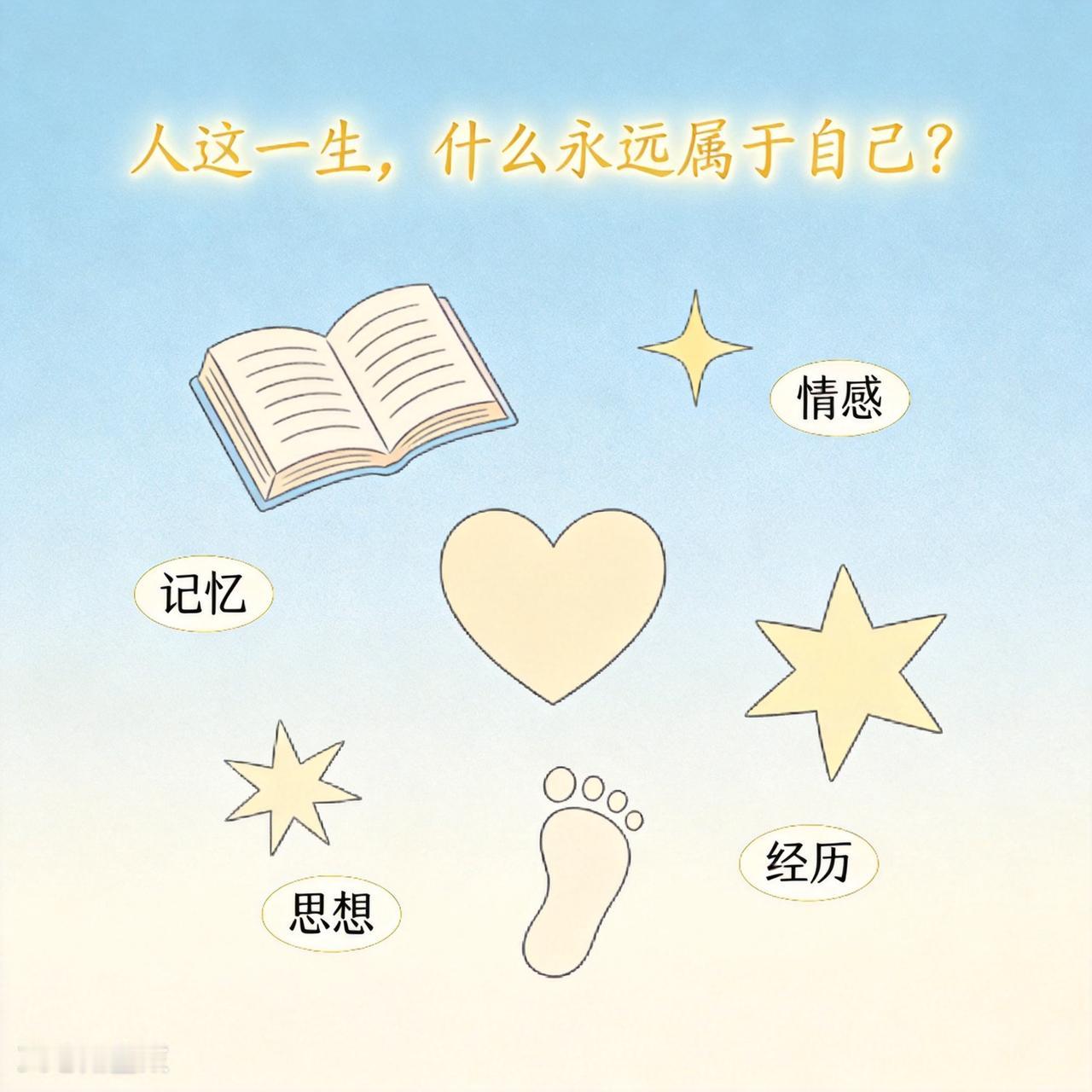 人这一生有什么东西永远属于自己