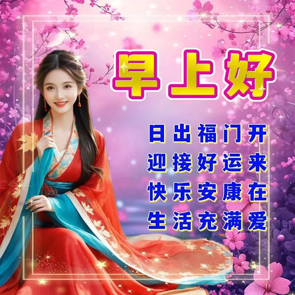 ☀️早上好☀️
2026.6.12星期五
晨风拂窗台，
晨光入心怀。
平安常相守