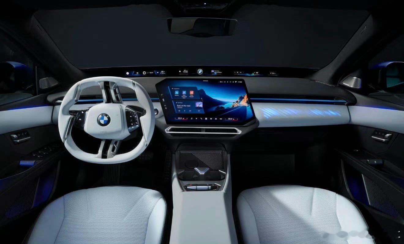 全新宝马i3官图来了新世代的内饰是真的好看