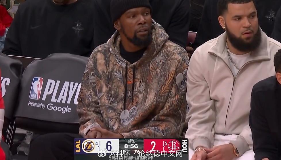 杜兰特今天又不打啊…湖人vs火箭