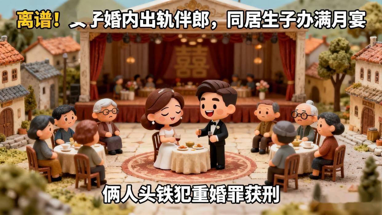 一场满月宴，一场人性的照妖镜
 
陕西柞水县的这场重婚闹剧，简直就是一场赤裸裸的