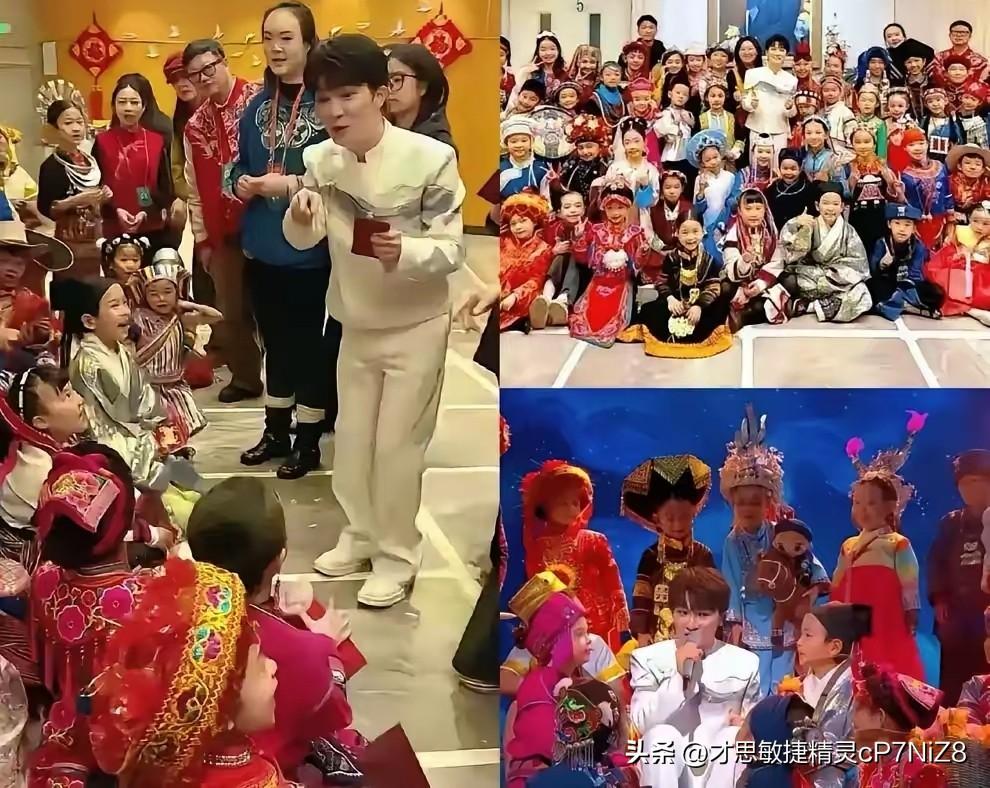 5600块钱，就让整个娱乐圈脸红了。春晚演完，周深没急着走，拿着一沓厚厚的红票子