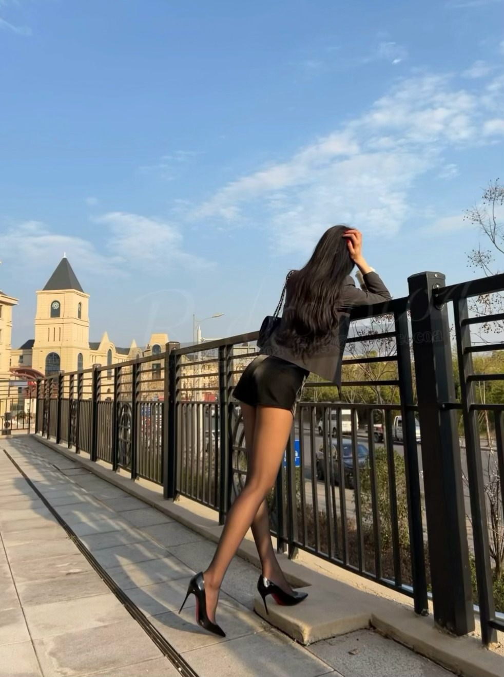 天很蓝💙今天穿什么ootd ​​​