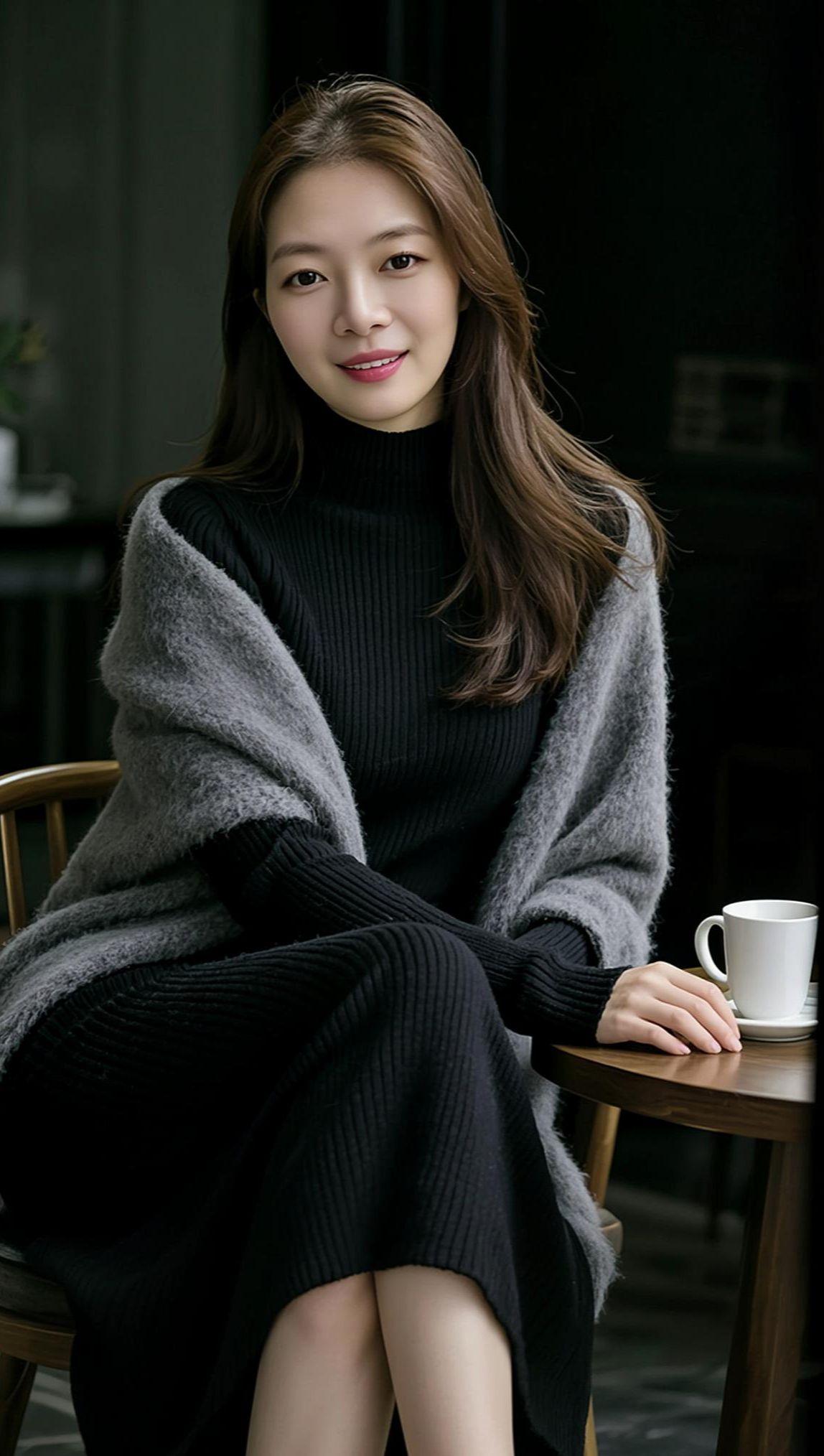 AI温柔氛围感写真 颜值在线甜美优雅写真 高级感穿搭 优雅气质抖音ai创作