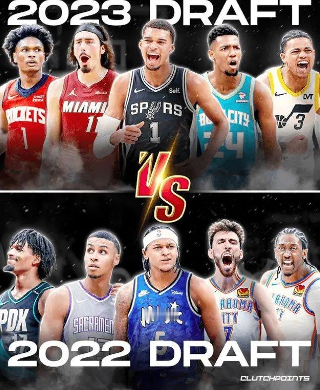 美媒：23年新秀与22年新秀来一场5vs5，谁胜算更大？[疑问][疑问][疑问]