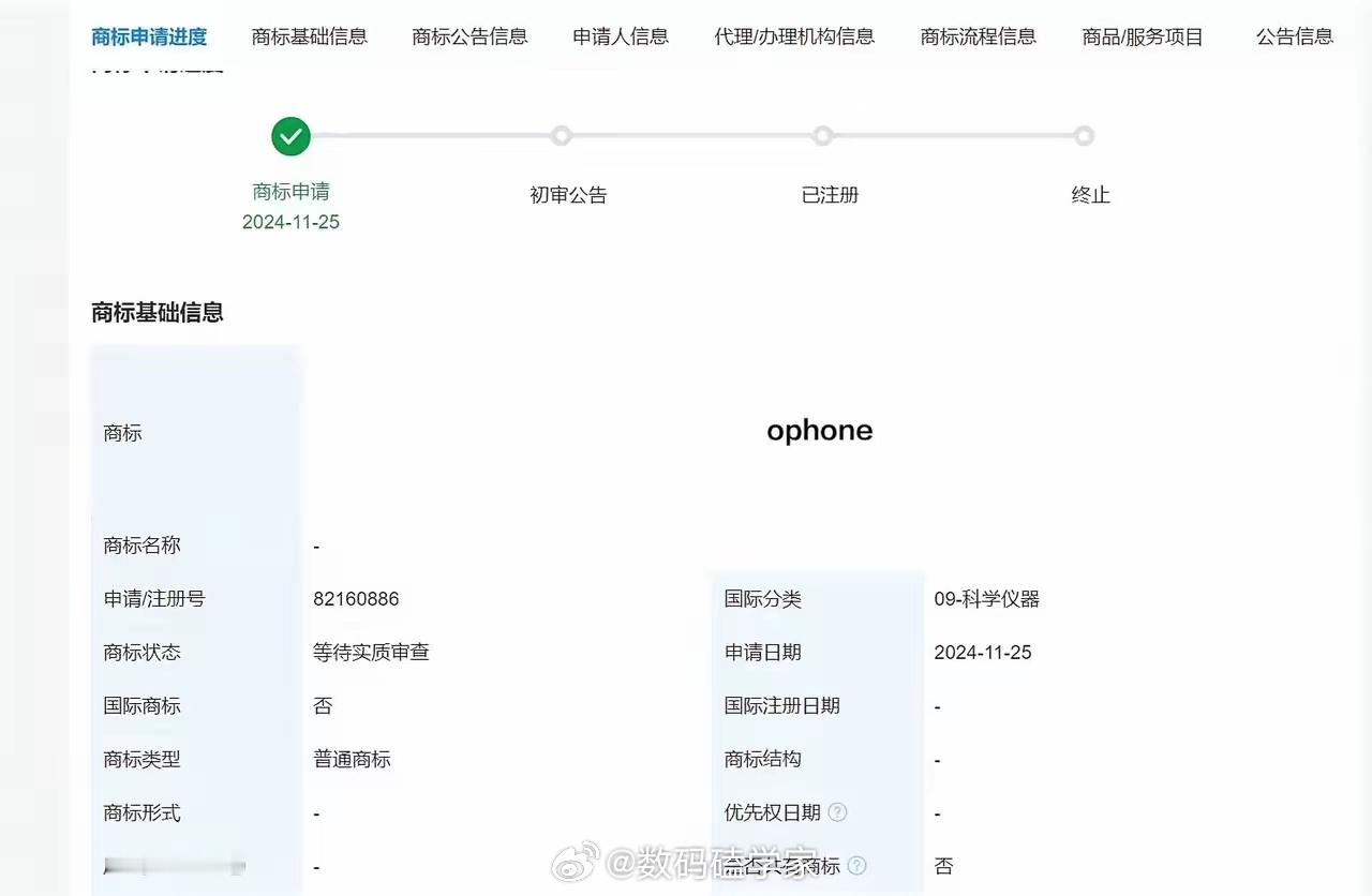 OPPO申请ophone商标 OPPO已申请ophone商标，没想到黑厂这波玩真