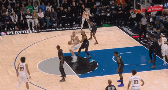 NBA季后赛，森林狼主场112-96再胜掘金，总比分3-1领先对手森林狼本场连续