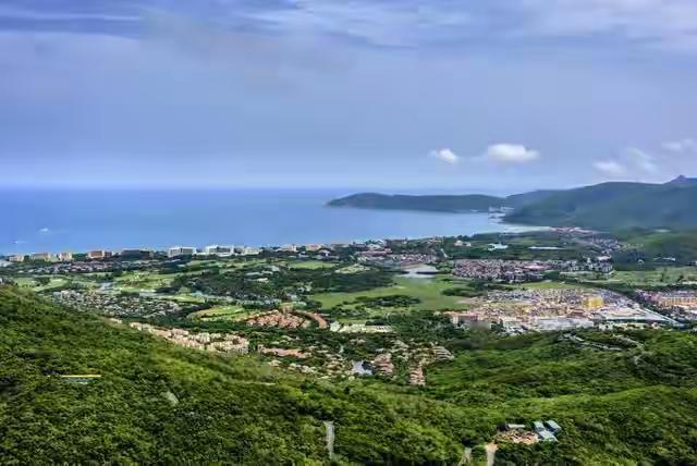 三亚亚龙湾风光