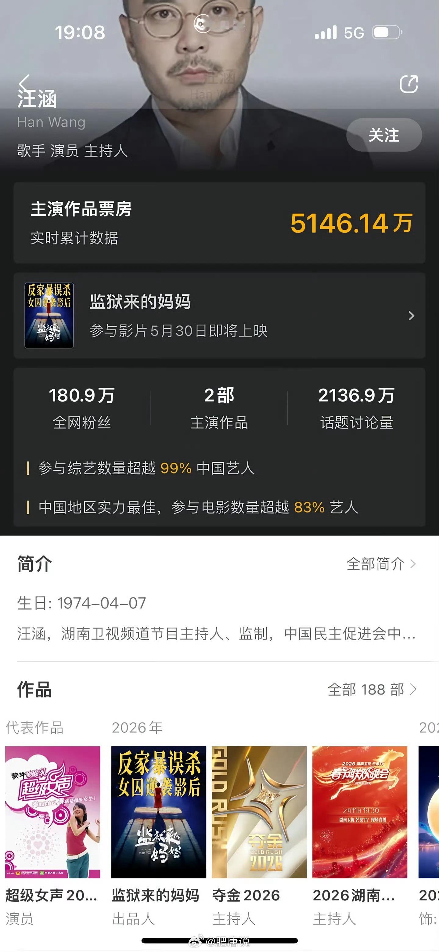 监狱来的妈妈 汪涵监狱来的妈妈 汪涵汪涵是这部电 影的出 品人？网传《监狱来的妈