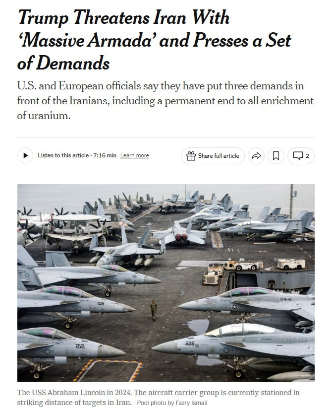 特朗普被曝考虑对伊朗发动新重大打击据《纽约时报》援引美国和欧洲官员的话报道，特朗