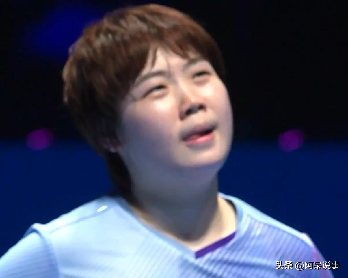 蒯曼输球未必是坏事，世界杯不是冠亚决赛，她也算进了安全区。前四局孙颖莎被缠得被动