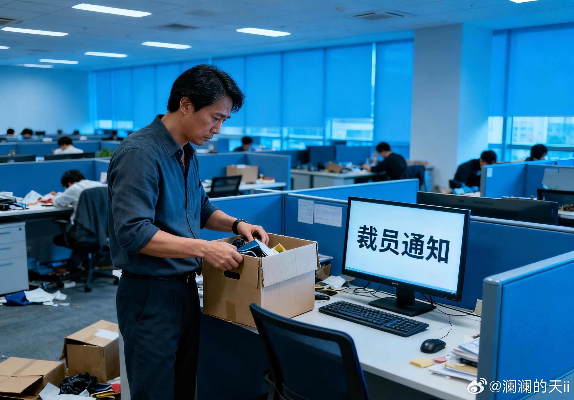 互联网大厂裁员潮 大厂裁员的刀，恰恰最先砍向自己人——薪酬越高，成本越重，换AI