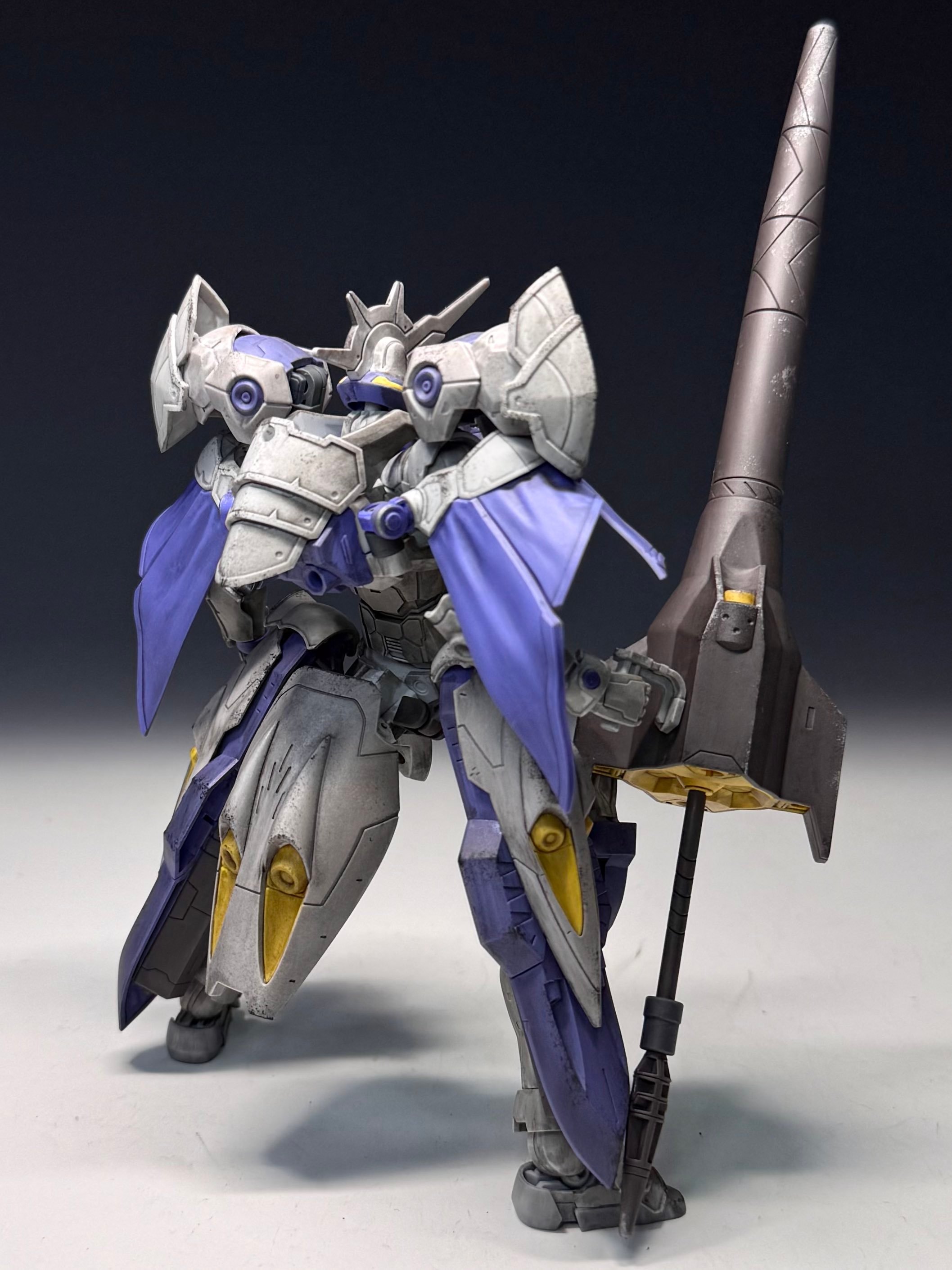 HG锡蒙利维达尔·骑士（by 田中重工業）高达模型[超话]高达模型 ​​​