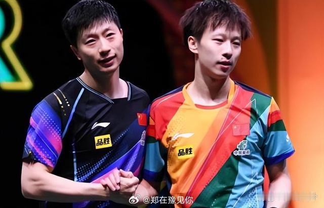 #王楚钦vs马龙#澳门，从状态不高的一分一分咬，到状态回归的暴打，又一次的蜕变[
