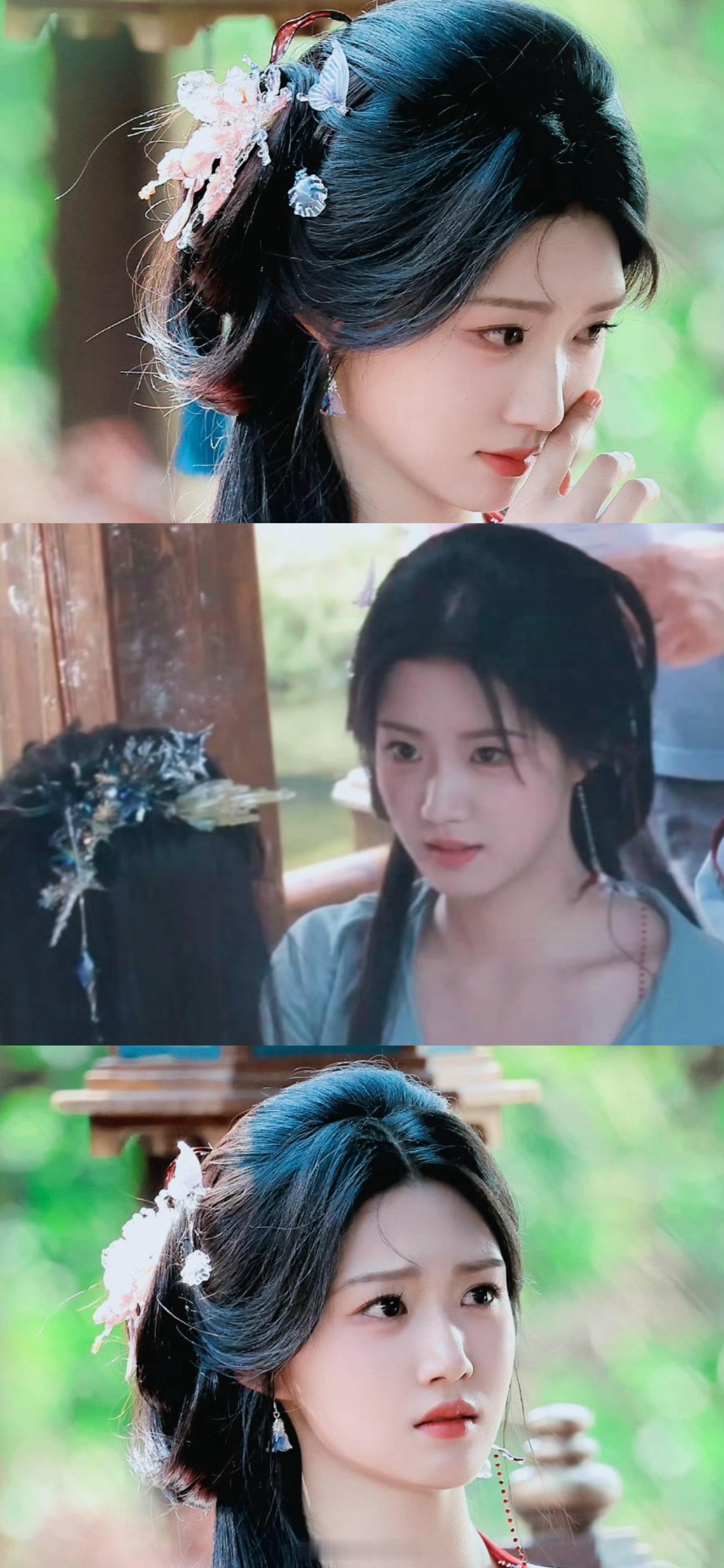 #卢昱晓 刁蛮俏公主# 好喜欢卢昱晓的气质啊！干干净净清清爽爽的！她的古装尊嘟好