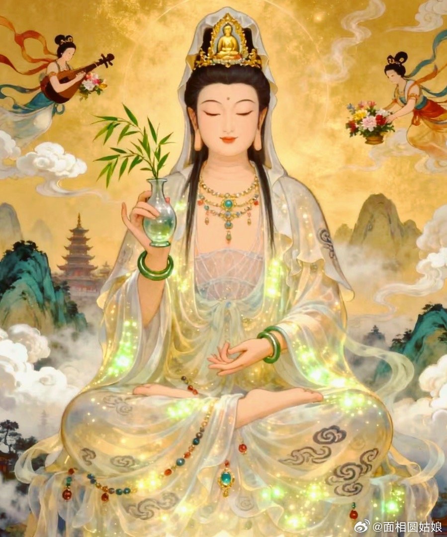 晨起礼佛念一声：菩萨佑我，福增无量！ ！！！ 